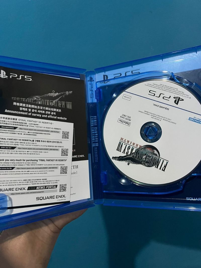81 final fantasy rebirth PS 5 - Tomi Tsu 500 Rp510,000