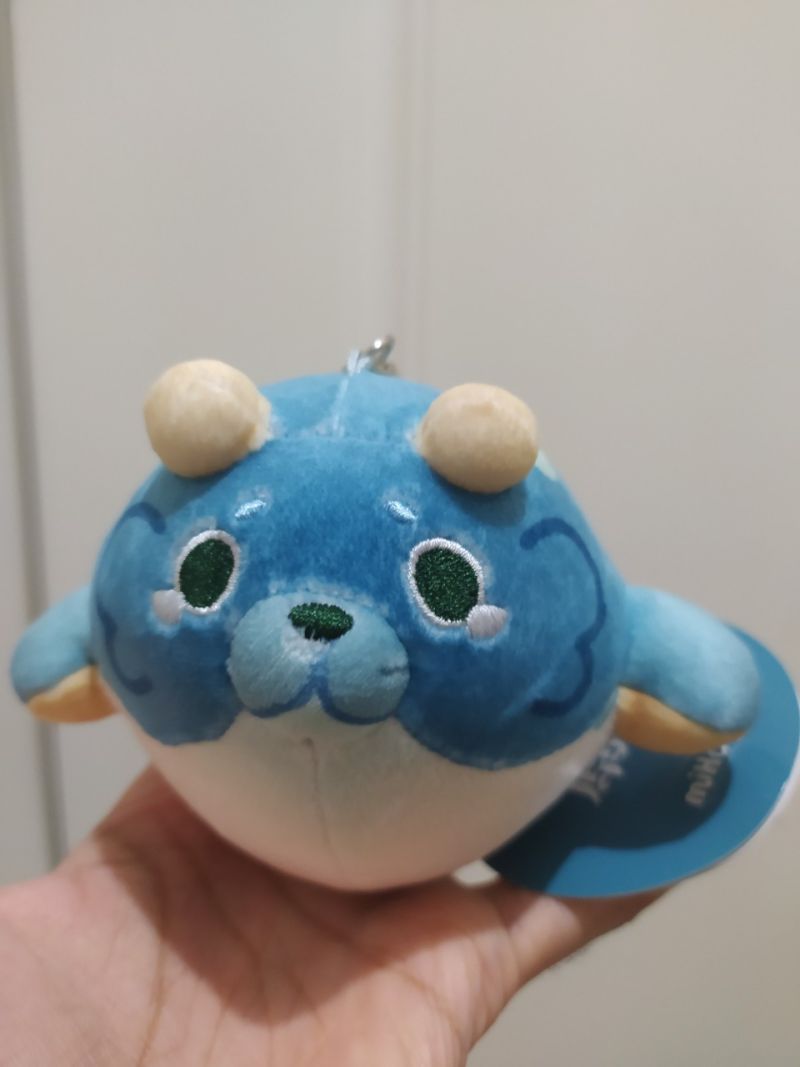 Genshin Impact Blubberbeast Plushie keychain Original Mihoyo