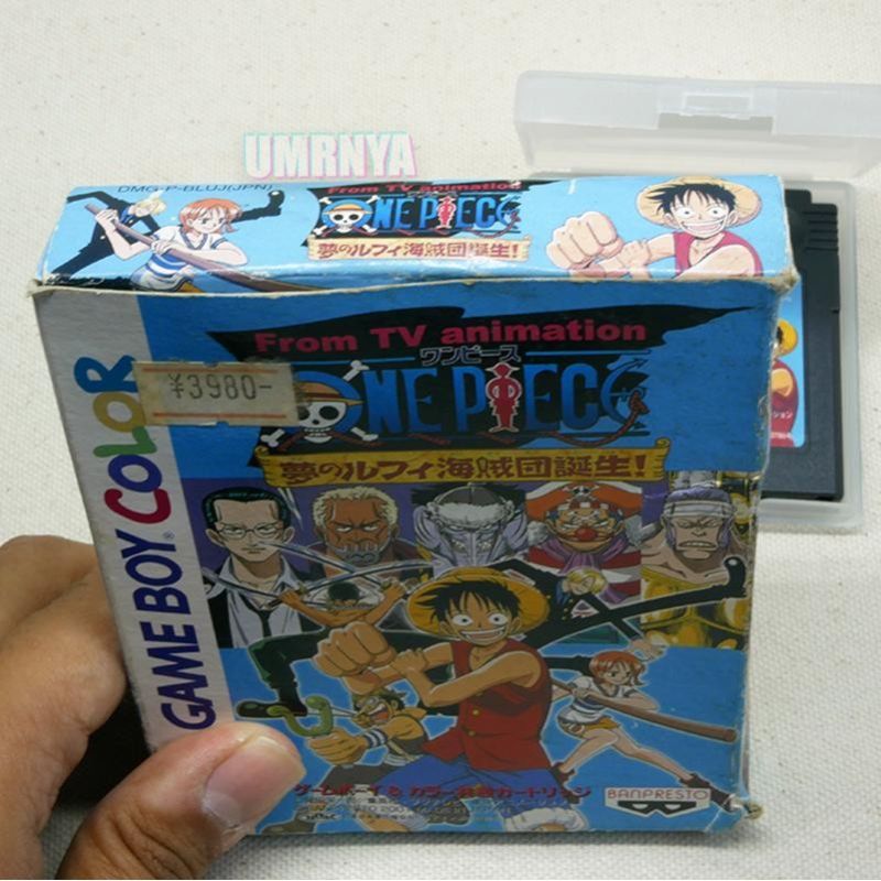 Kaset One Piece Yume From TV Animation Nintendo Game Boy Color GBC GBA Gameboy Cartridge