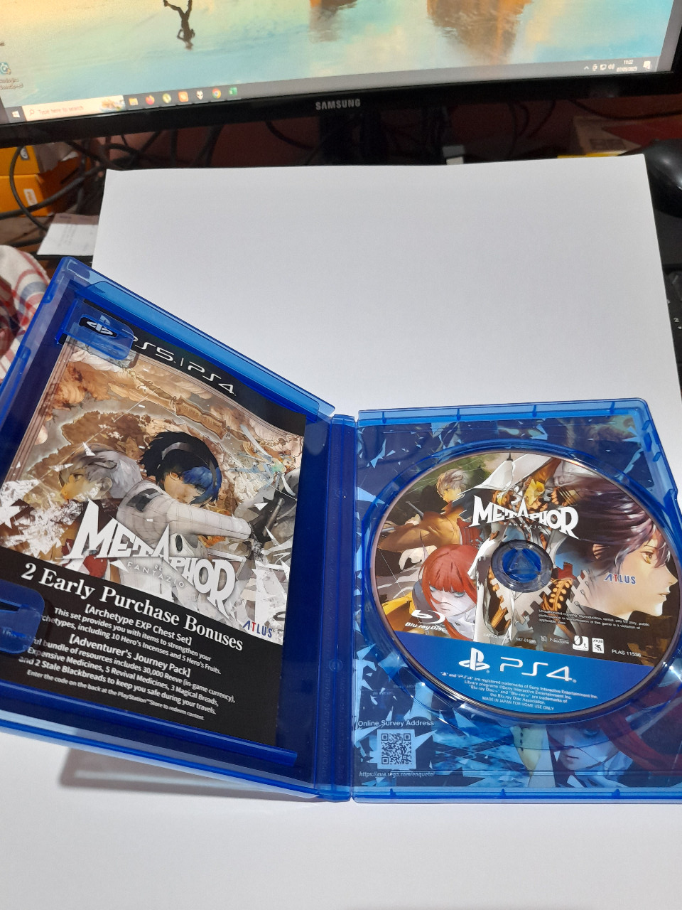 Metaphor ReFantazio - Region 3 Second / Bekas [Game Playstation 4 / PS4]