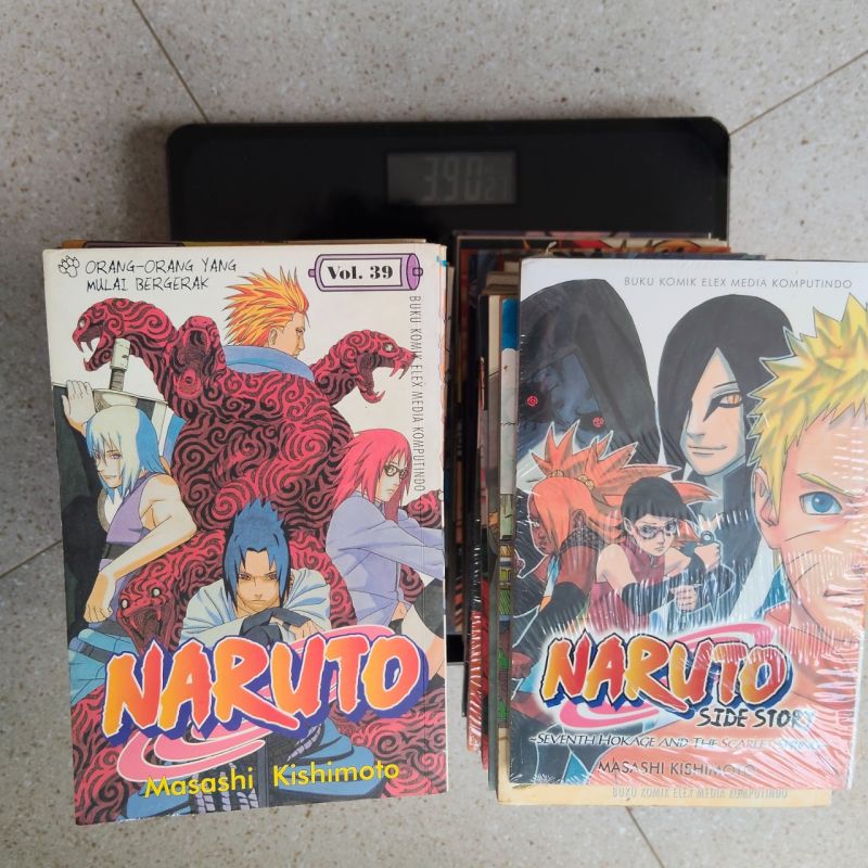 Komik set Naruto set Shippuden