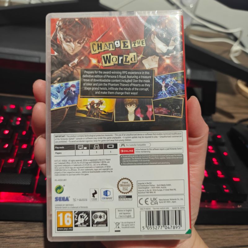HYBRID AUCTION Nintendo Switch Game Persona 5 Royal