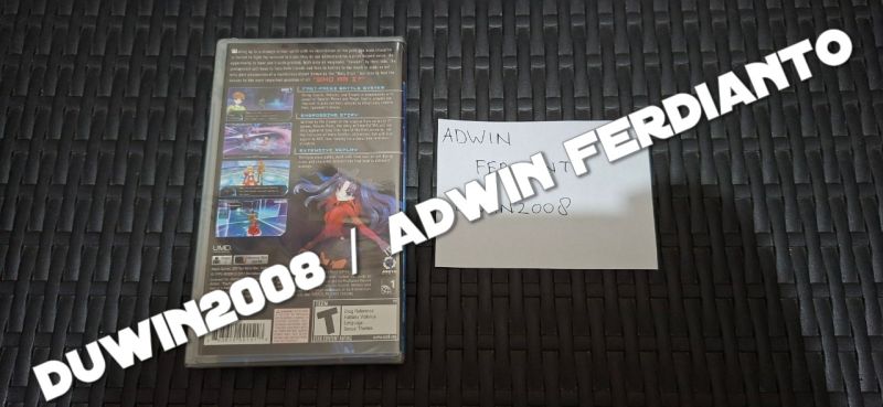 PSP Playstation Portable - Fate Extra