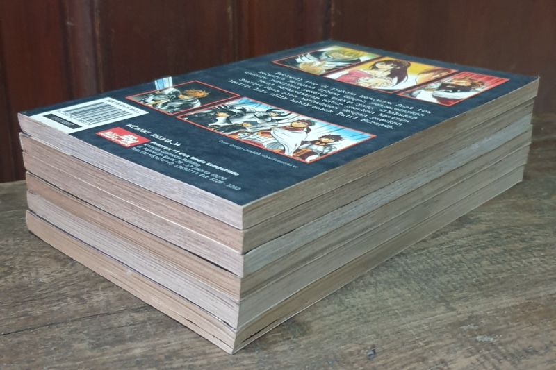 Komik SET Rockwell+Nanaki Tamat Semua. Total 6 buku. Yoza Anshori