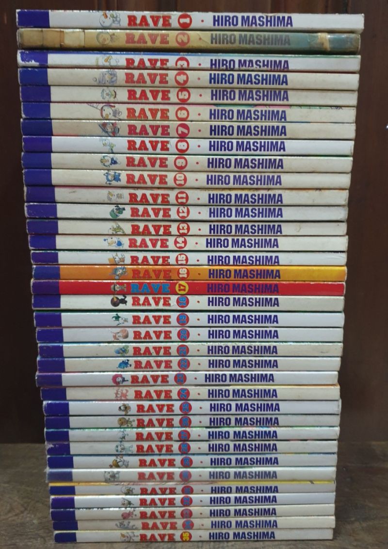 Komik Rave 1-35 Tamat. Aries Chandra Kencana