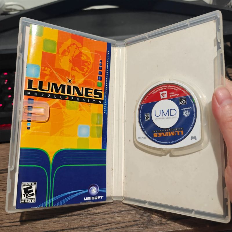 PSP Game Lumines Puzzle Fusion
