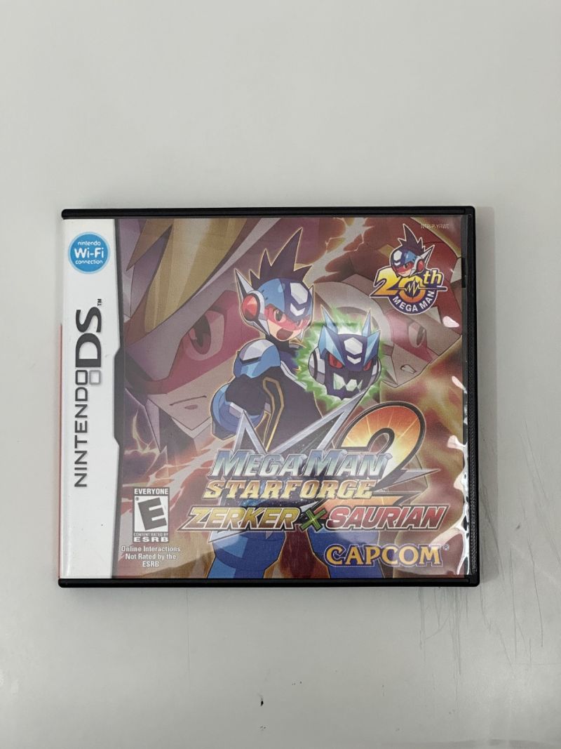 Nintendo DS Megaman Starforce Zerker X Saurian