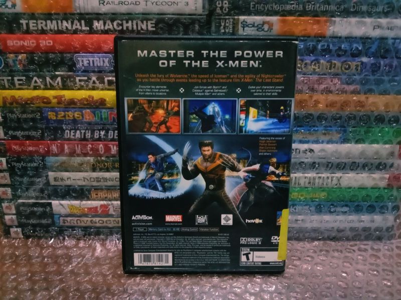 Game PS2 Original X Men The Official Game US