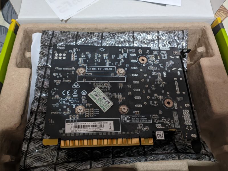 Zotac GTX 1050TI