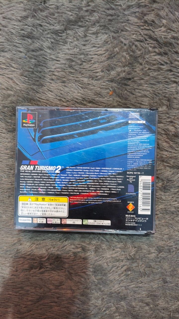 277 Kaset Original PS1 Gran  Turismo 2