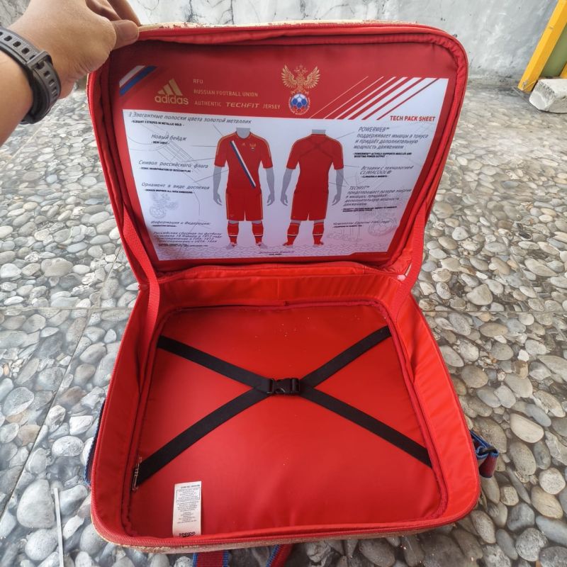 RARE Adidas RFU Russia 2012 Player Issue Techfit Jersey Case