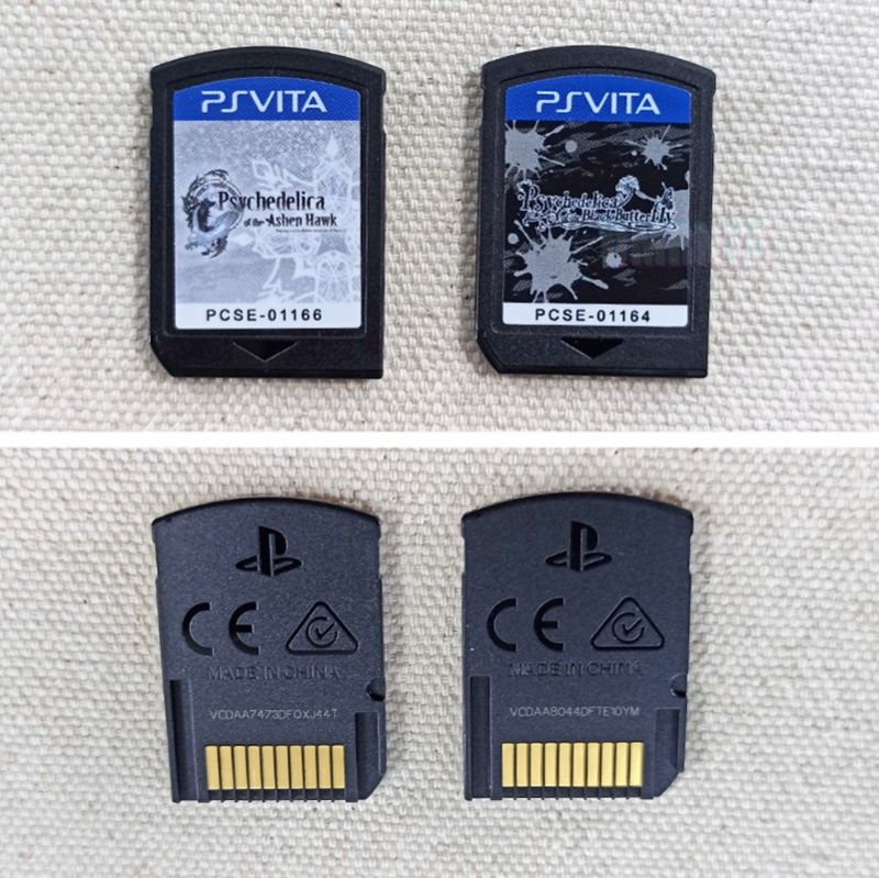Paket 2 Kaset Ps vita Psychedelica Of The Ashen Hawk Black Butterfly PSvita Playstation