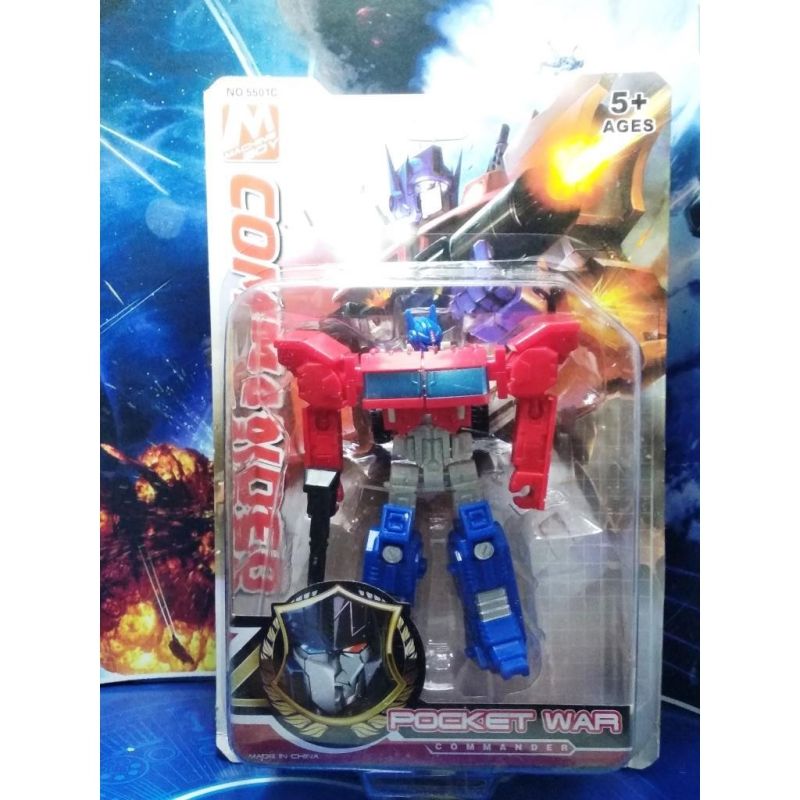 Pocket Wars Transformers Optimus Prime G1