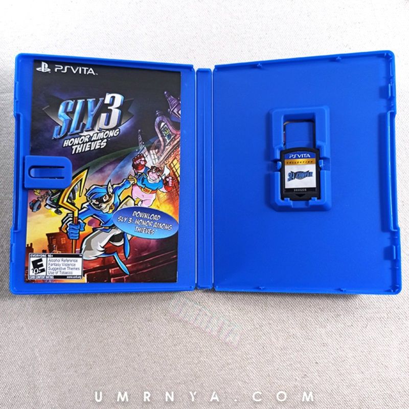 Kaset Original Sly Cooper Collection 1 & 2 PsVita Game PS Vita Games
