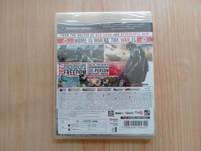 Game/BD PS3 - Homefront (Sealed)