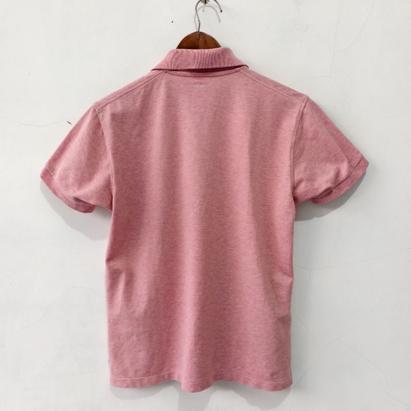 UNIQLO KAOS Kerah Polo Pink Slimfit