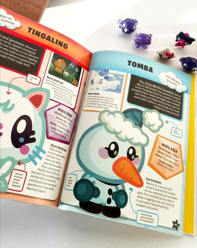 Moshi Monsters: Character Encyclopedia + 10 mini Figures