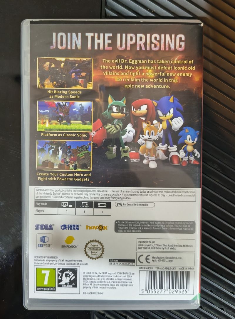 Sonic Heroes Khusus Winner Lelang GAP Andreas