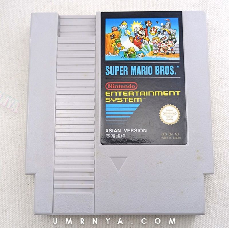 Kaset Game Super Mario Bros Cartridge NES Nintendo Entertainment System Games Famicom Bross