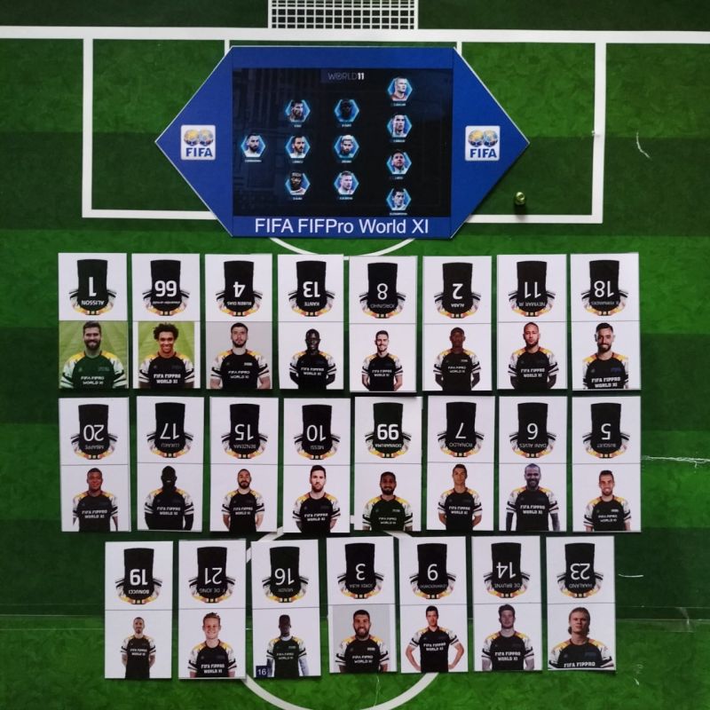 Mainan Bola Kertas plus gawang Custom tim