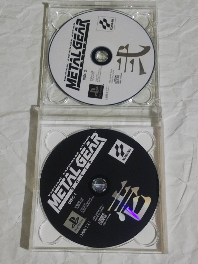 Metal Gear Solid PS1 Reg JP