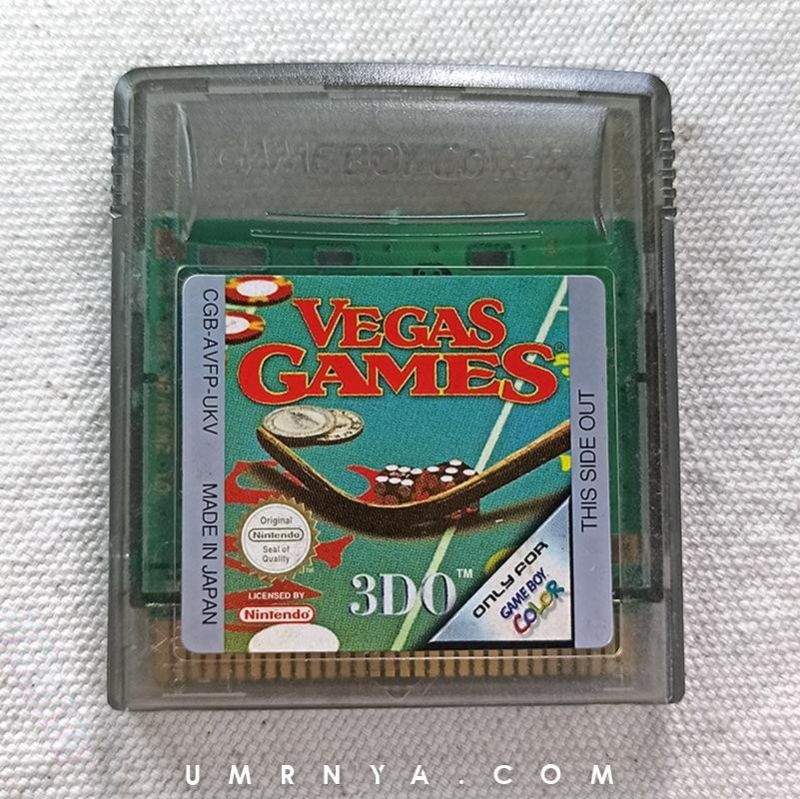 Kaset Gameboy Las Vegas Games Nintendo Game boy GBC GBA Color Cartridge