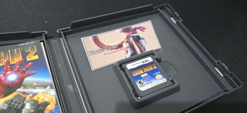 Kaset Original NDS Iron Man Reg 2 USA Fullset Rare