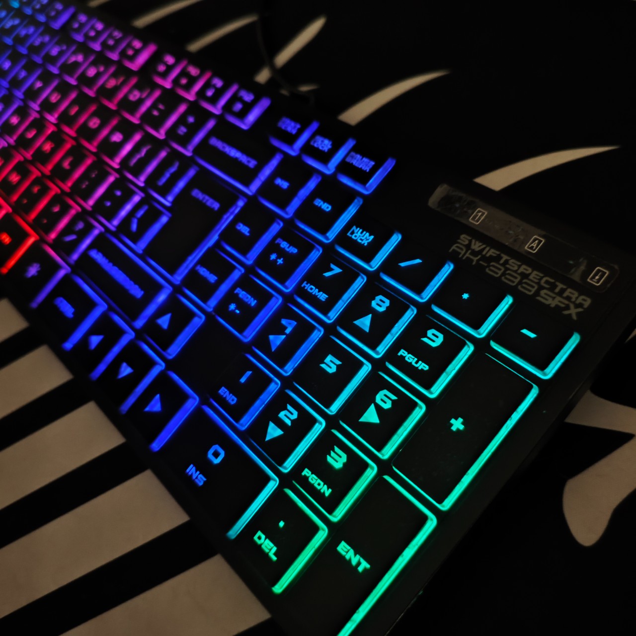 Armageddon Swiftspectra AK 333SFX Gaming Keyboard