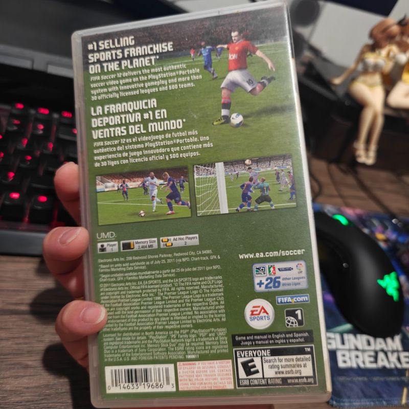 PSP Game Fifa Soccer 2012