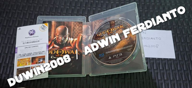 PS3 Playstation 3 - God Of War Collection