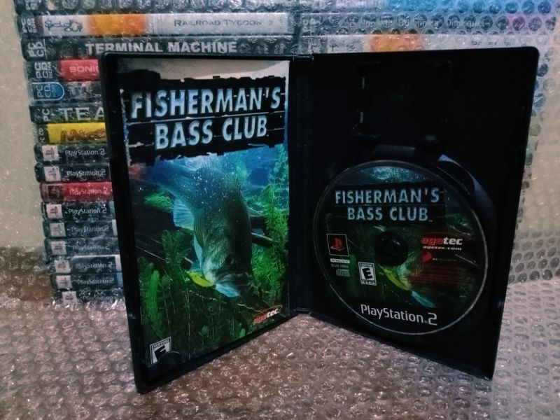 Game PS2 Original Fisherman's Bass Club US