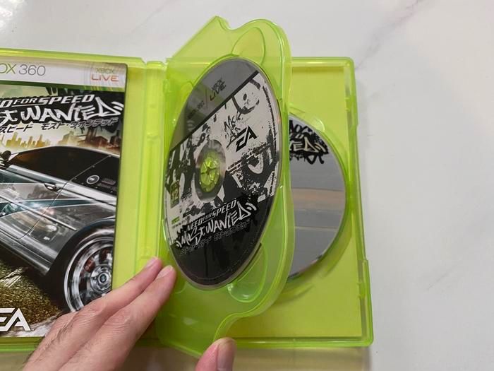 Xbox 360 Need For Speed Most Wanted NFS CD DVD BD Ori Region NTSC-J 2005 Black Box Original RARE lan