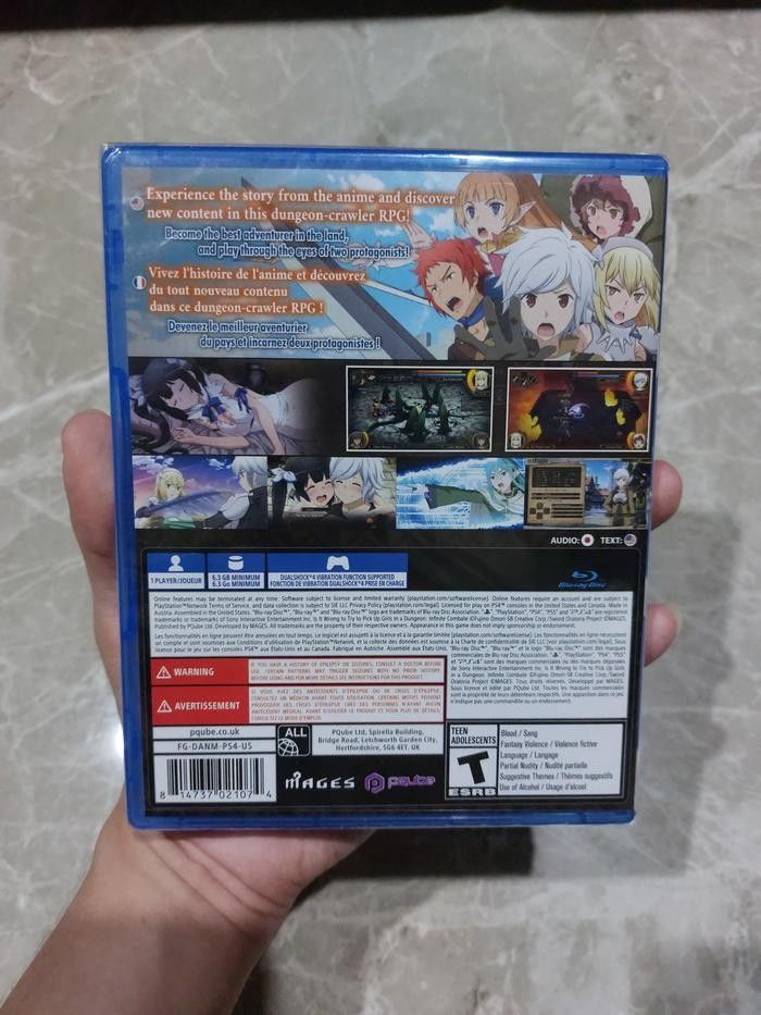 Is It Wrong to Try to Pick Up Girls in a Dungeon? REG 1 / PURE US /ALL