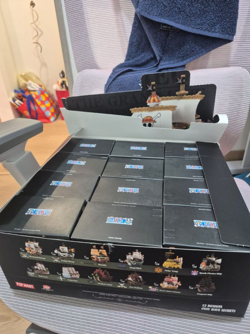 one piece the grand line series vehicles (12 pcs)