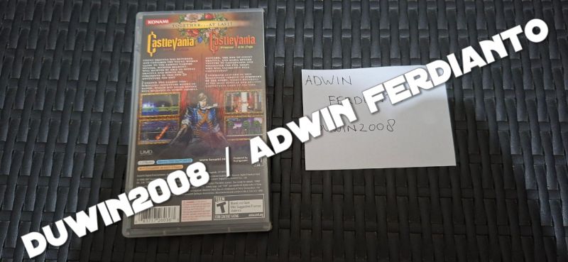 PSP Playstation Portable - Castlevania The Dracula X Chronicles