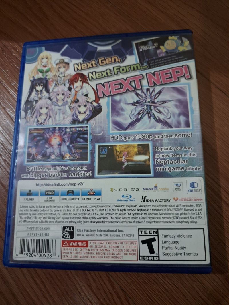 MEGADIMENSION NEPTUNIA VII PS4