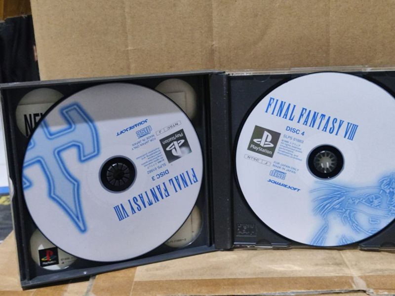 Game PlayStation 1 Final Fantasy 8 VIII Region Japan (Super Rare!!)