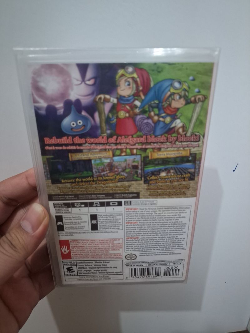 DRAGON QUEST BUILDER USA 1ST SWITCH