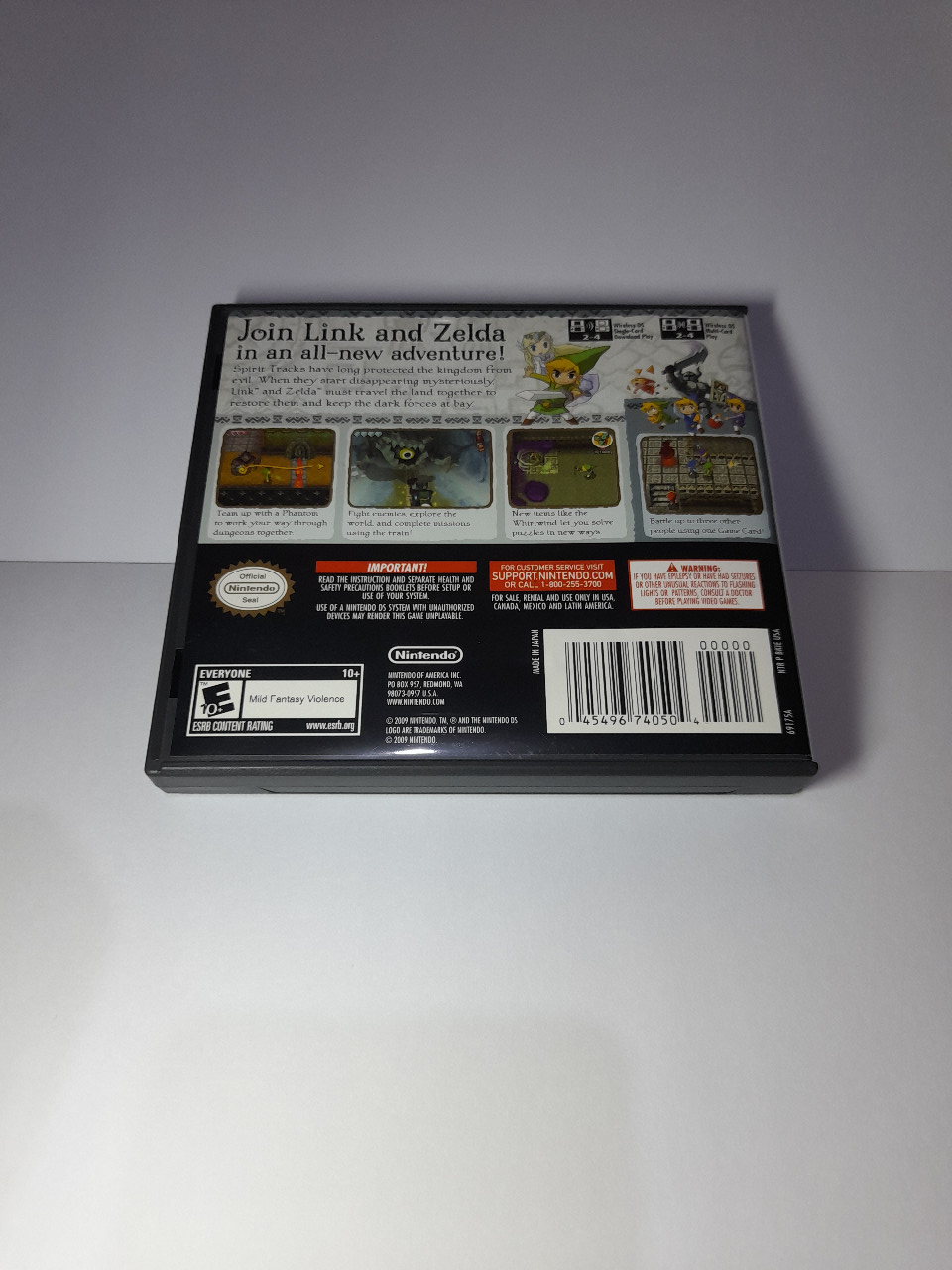 The Legend of Zelda : Spirit Tracks - USA Second atau Bekas [Game Nintendo NDS DS]