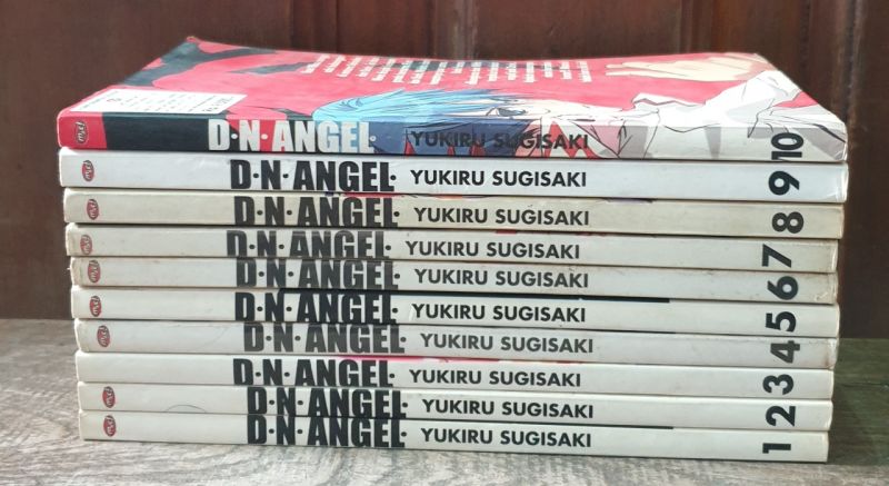 Komik D.N. Angel 1-10. Chandra Sun Arya