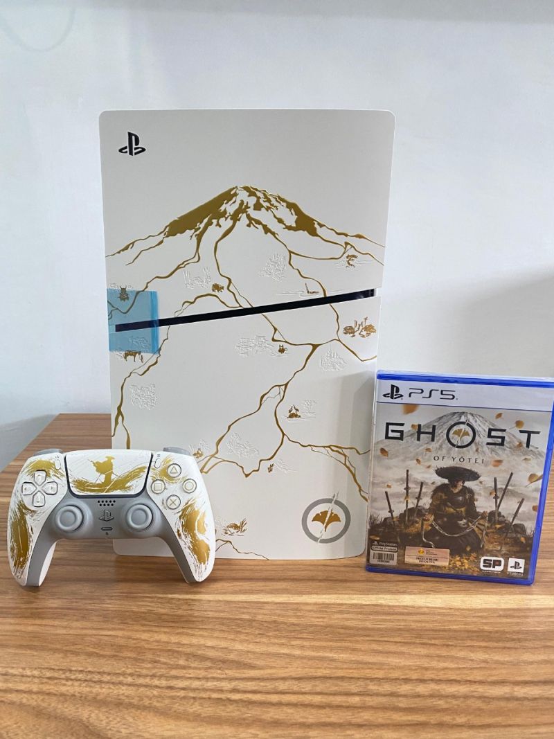 Ps5 Slim Disc Ghost Of yotei Limited edition BNOB Garansi Resmi Sony Indonesia 1Tahun