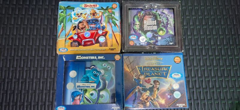 Bundle 4 VCD Animasi + Bundle 4 VCD Disney