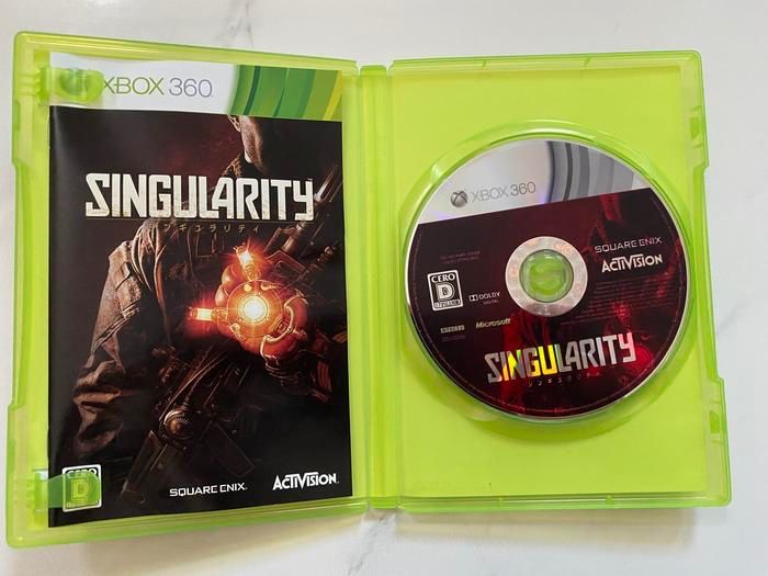 Xbox 360 Singularity CD Ori DVD BD Original