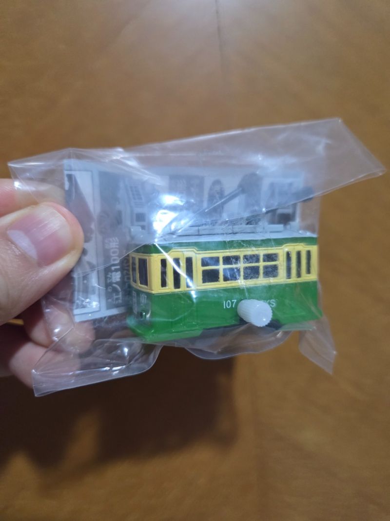 Gachapon Kereta Jepang Enoden