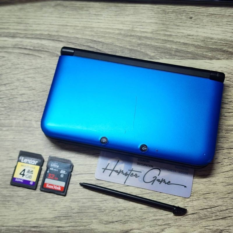 Nintendo 3DS XL Blue CFW 32GB + 4GB