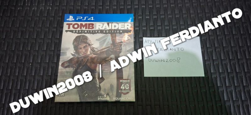 PS4 Playstation 4 - Tomb Raider Definitive Edition - Artbook Limited Edition