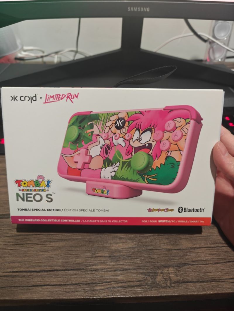 HYBRID AUCTION Pure US Limited Run Item Neo S Controller Tomba Special Edition