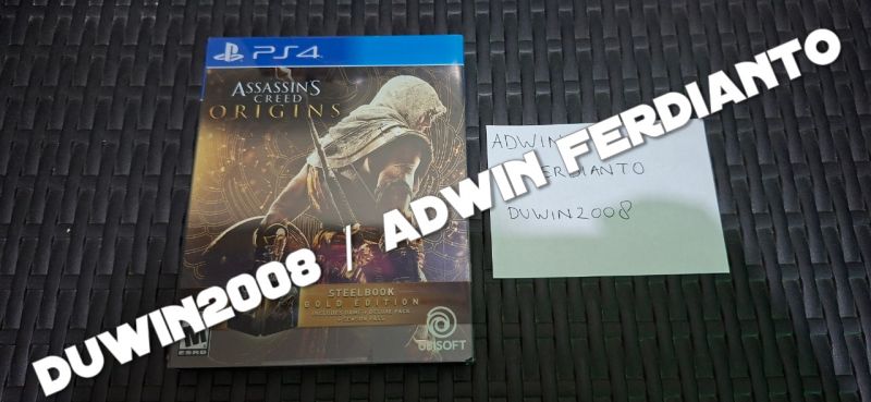PS4 Playstation 4 - Assassin's Creed Origins - Limited Steelbook Gold Edition
