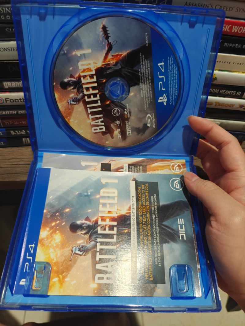 PS4 Game Battlefield 1