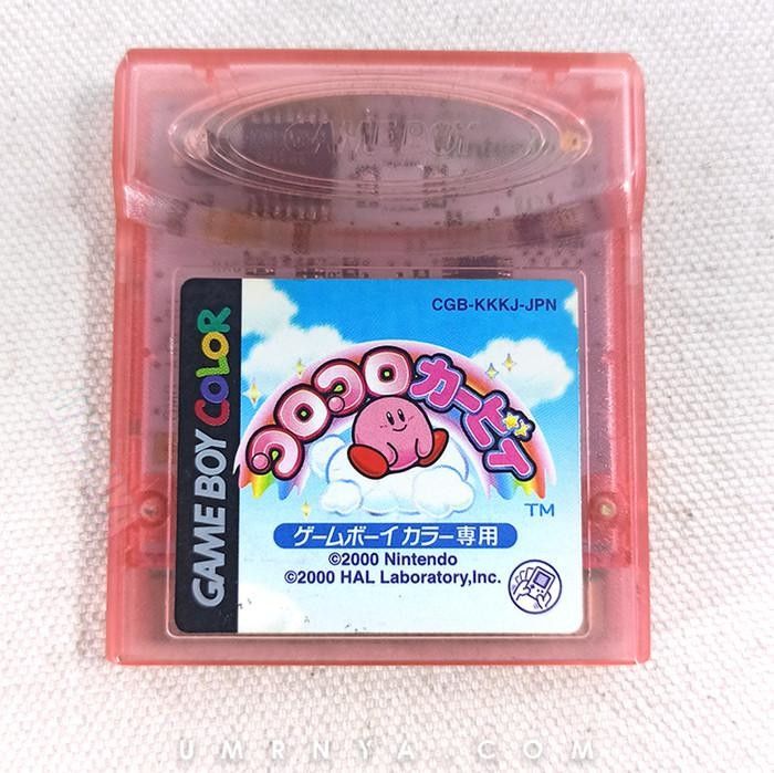 Kaset Kirby Tilt 'n' Tumble KoroKoro Koro Original Nintendo Gameboy GBC GBA Sp Cartridge